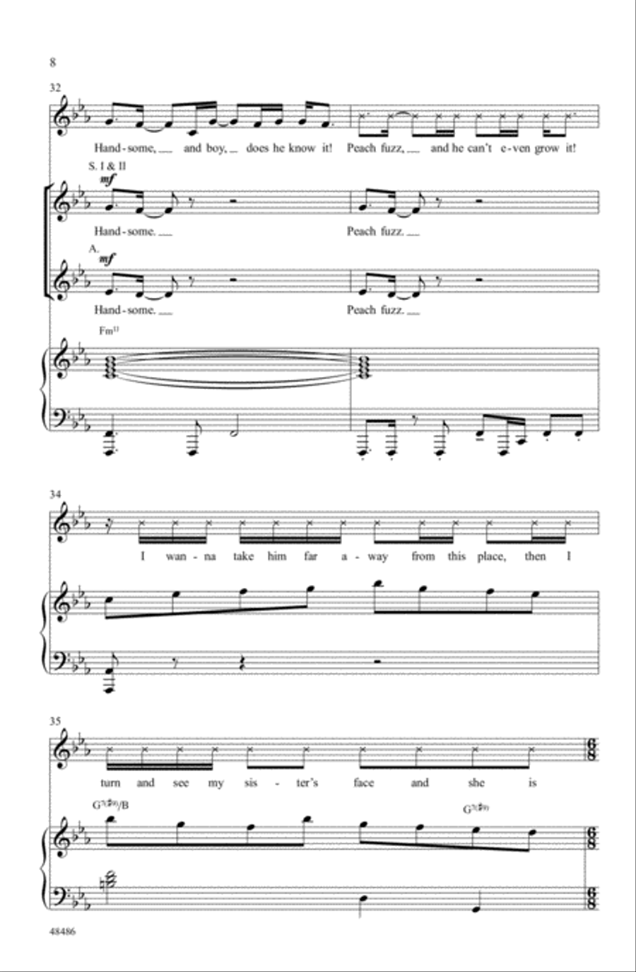 Hamilton Women Hamilton Women Choir scores gallery preview page 6