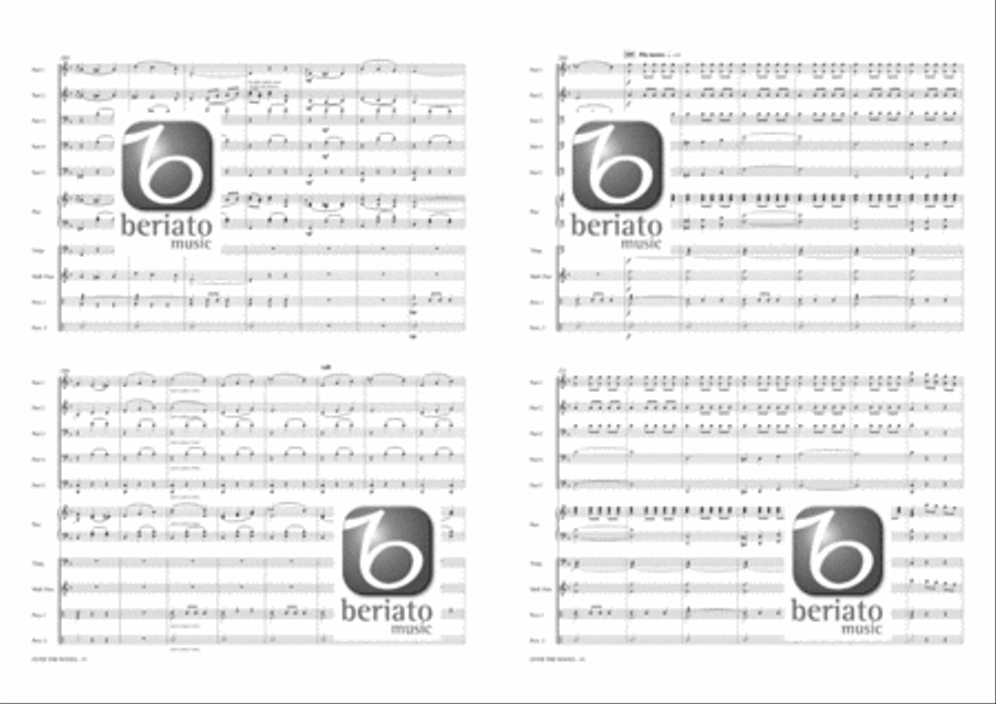 Over the Waves Flexible/Adaptable scores gallery preview page 8