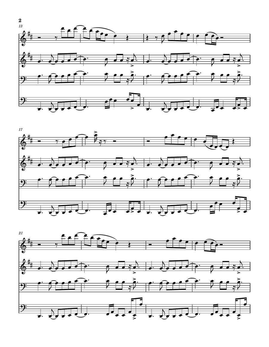 Devotion Brass Quartet scores gallery preview page 3