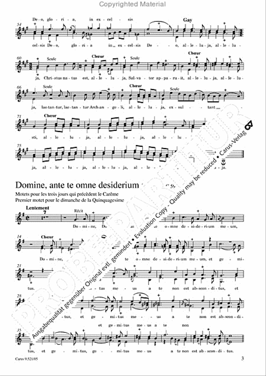 Six Motets (Sechs Motetten) Choir scores gallery preview page 4