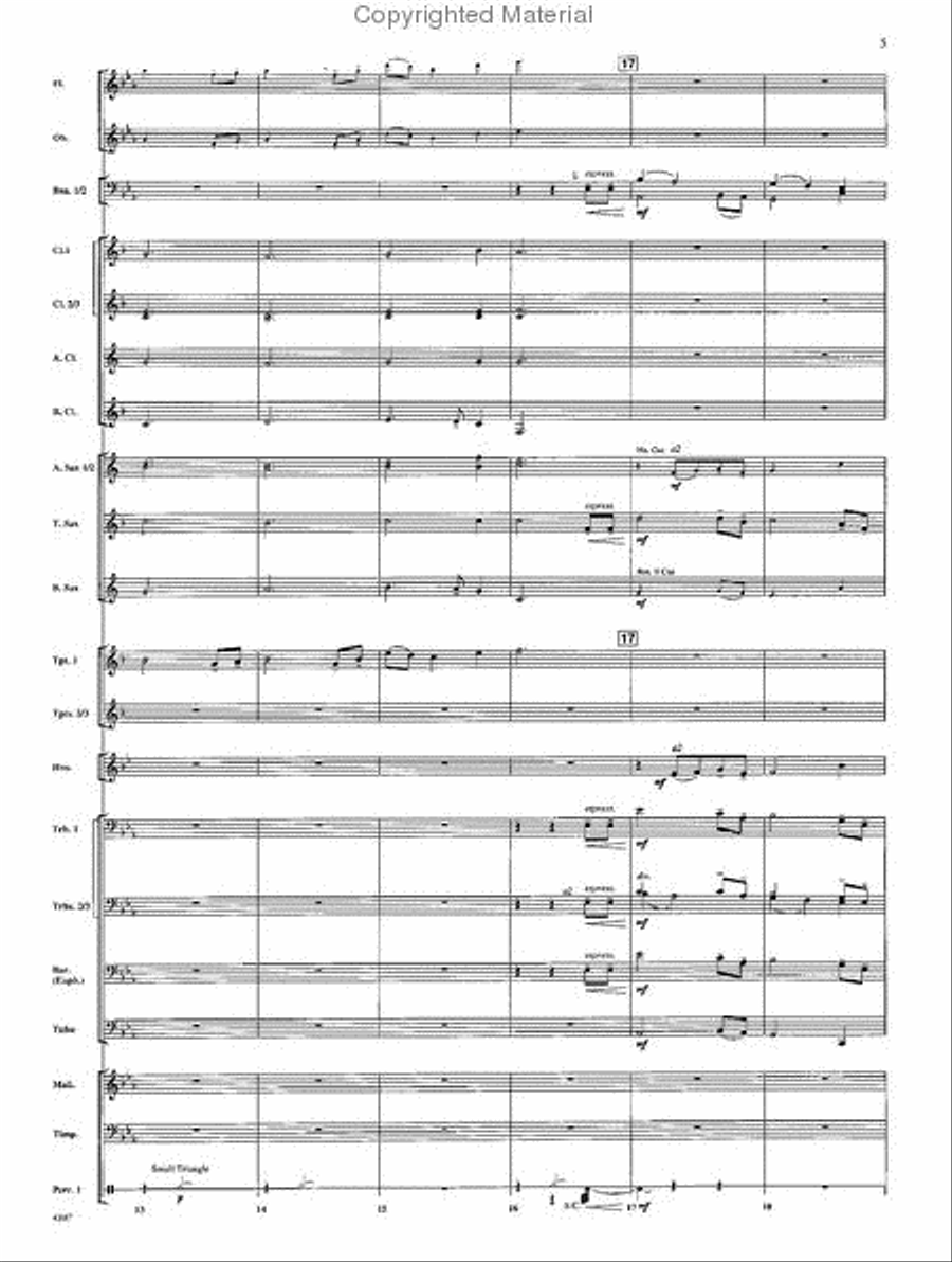 A Child's Lullaby Big Band scores gallery preview page 4