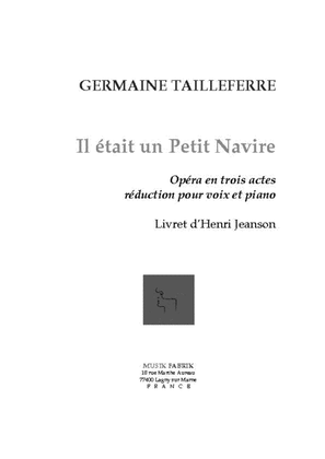 Il etait un Petit Navire (lib by Henri Jeanson)