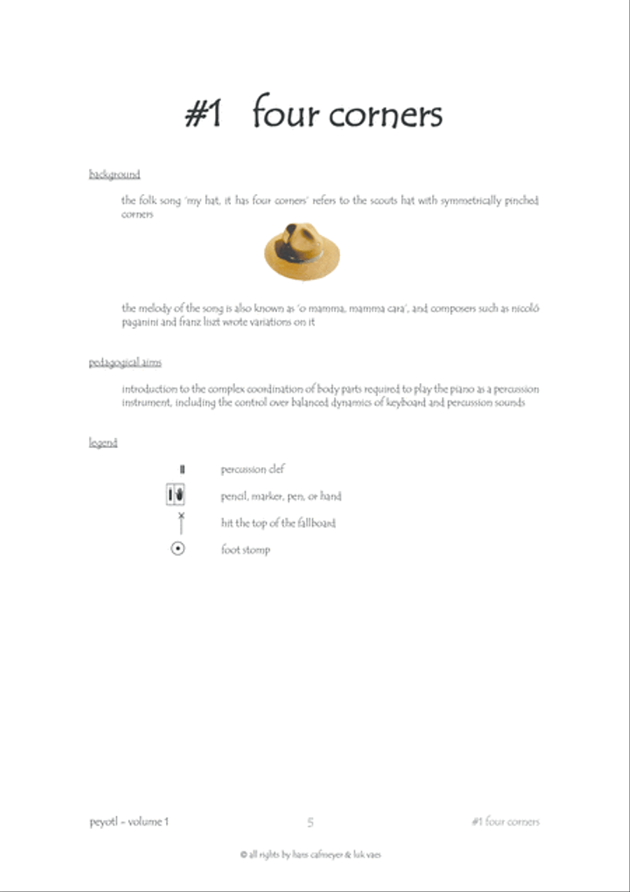 peyotl - volume 1 Piano Solo scores gallery preview page 5