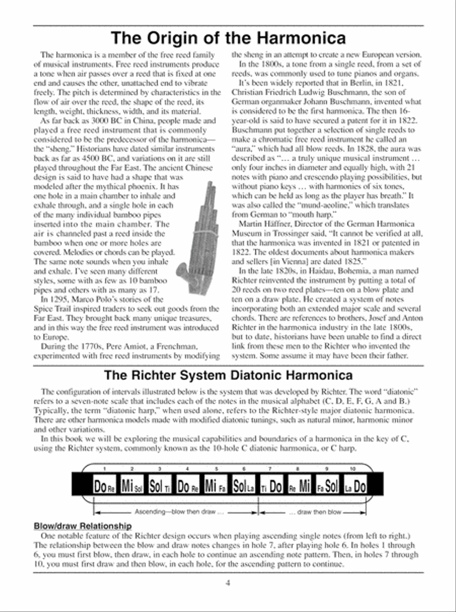 Complete 10-Hole Diatonic Harmonica Series: C Harmonica Book Harmonica scores gallery preview page 5