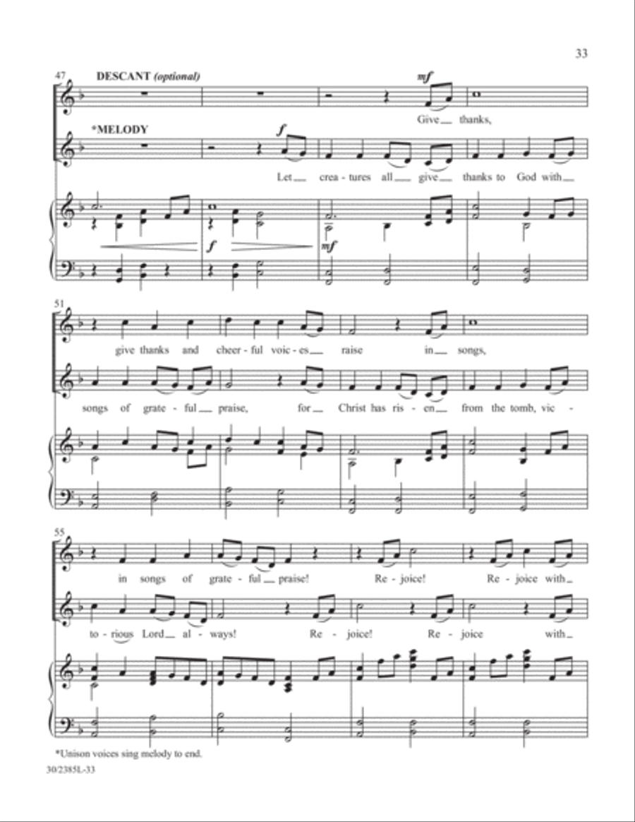 Simply Natalie Sleeth Unison Choir scores gallery preview page 34