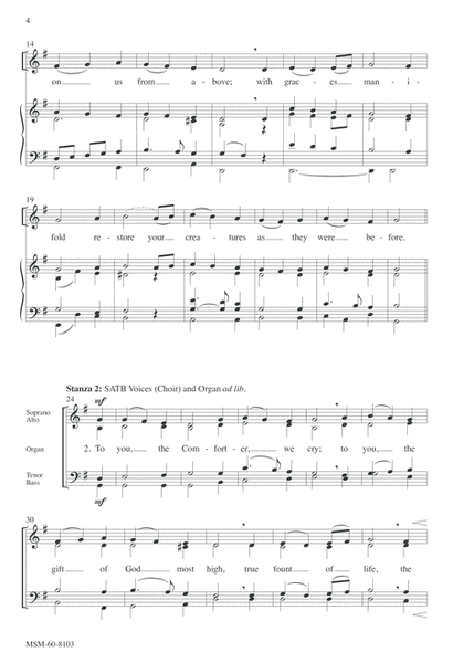 Creator Spirit, Heavenly Dove (Downloadable Choral Score)