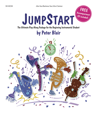 Book cover for JumpStart - Alto Sax/Bari Sax/Alto Clarinet