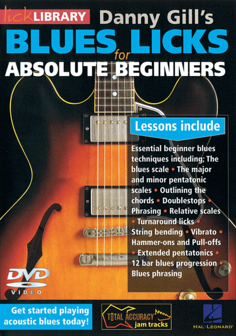 Blues Licks for Absolute Beginners Electric Guitar scores gallery preview page 1
