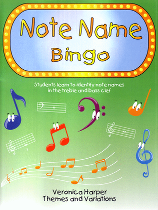 Book cover for Note Name Bingo