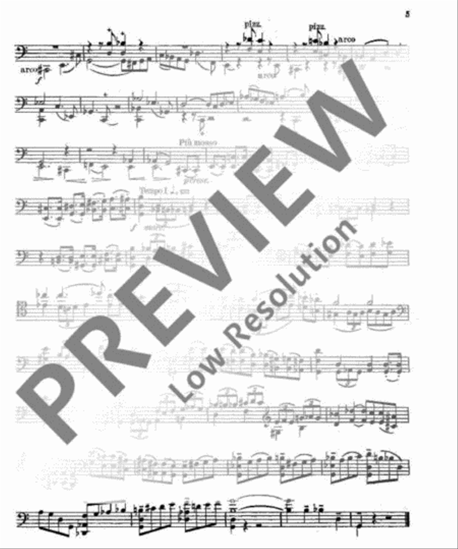 Sonata Cello scores gallery preview page 6
