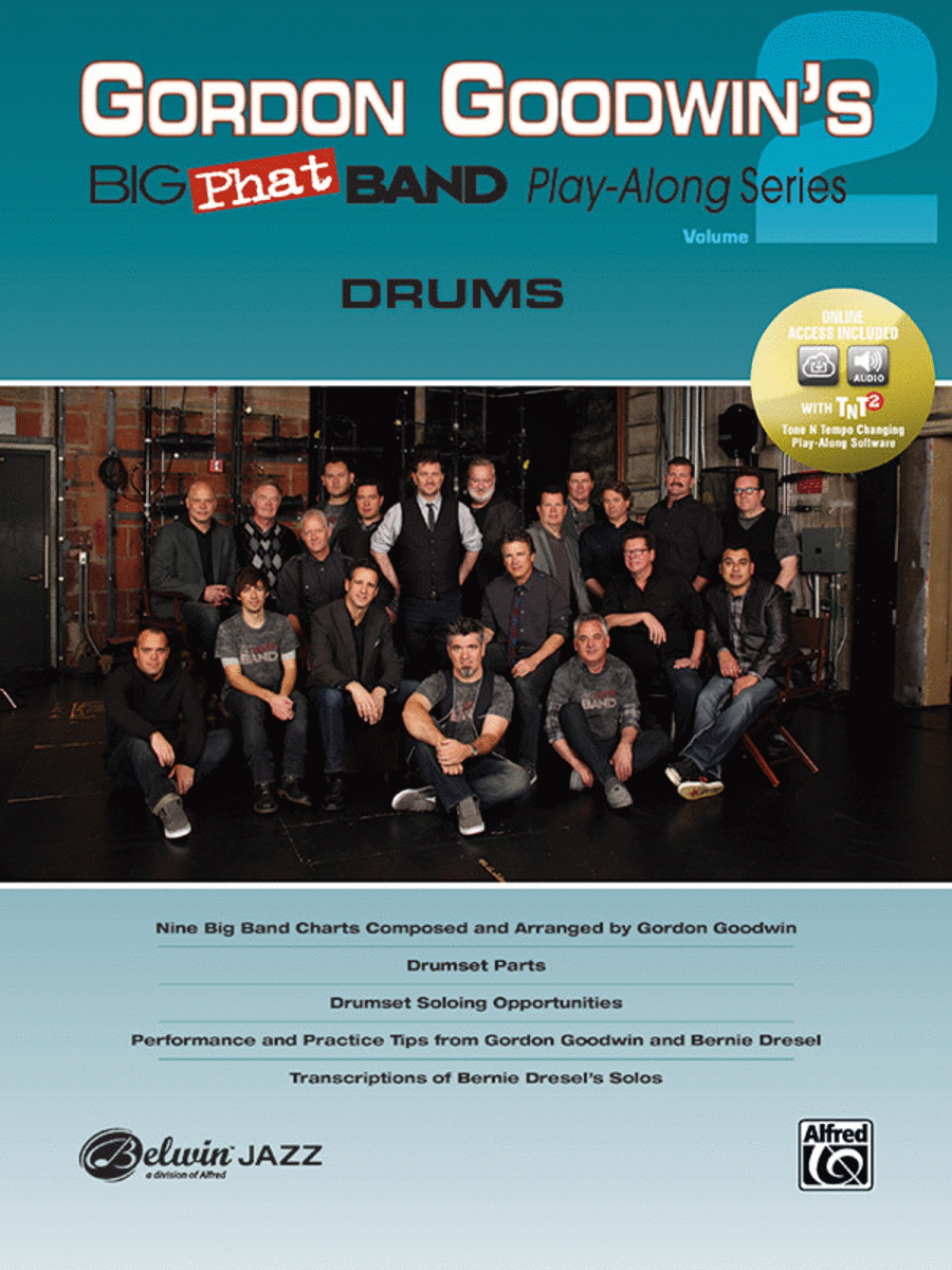 Gordon Goodwin's Big Phat Play Along, Volume 2 Drum Set scores gallery preview page 1