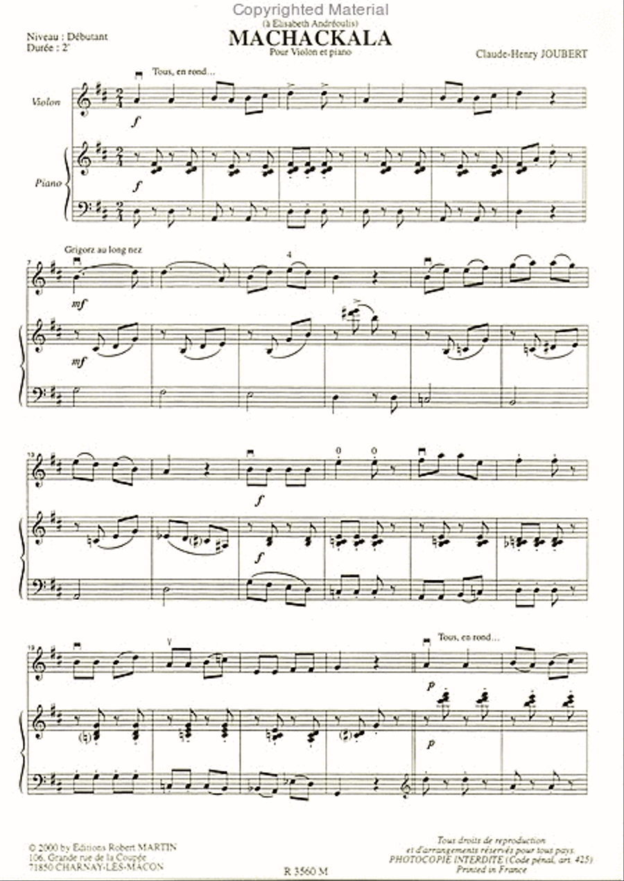Machackala Piano Accompaniment scores gallery preview page 2