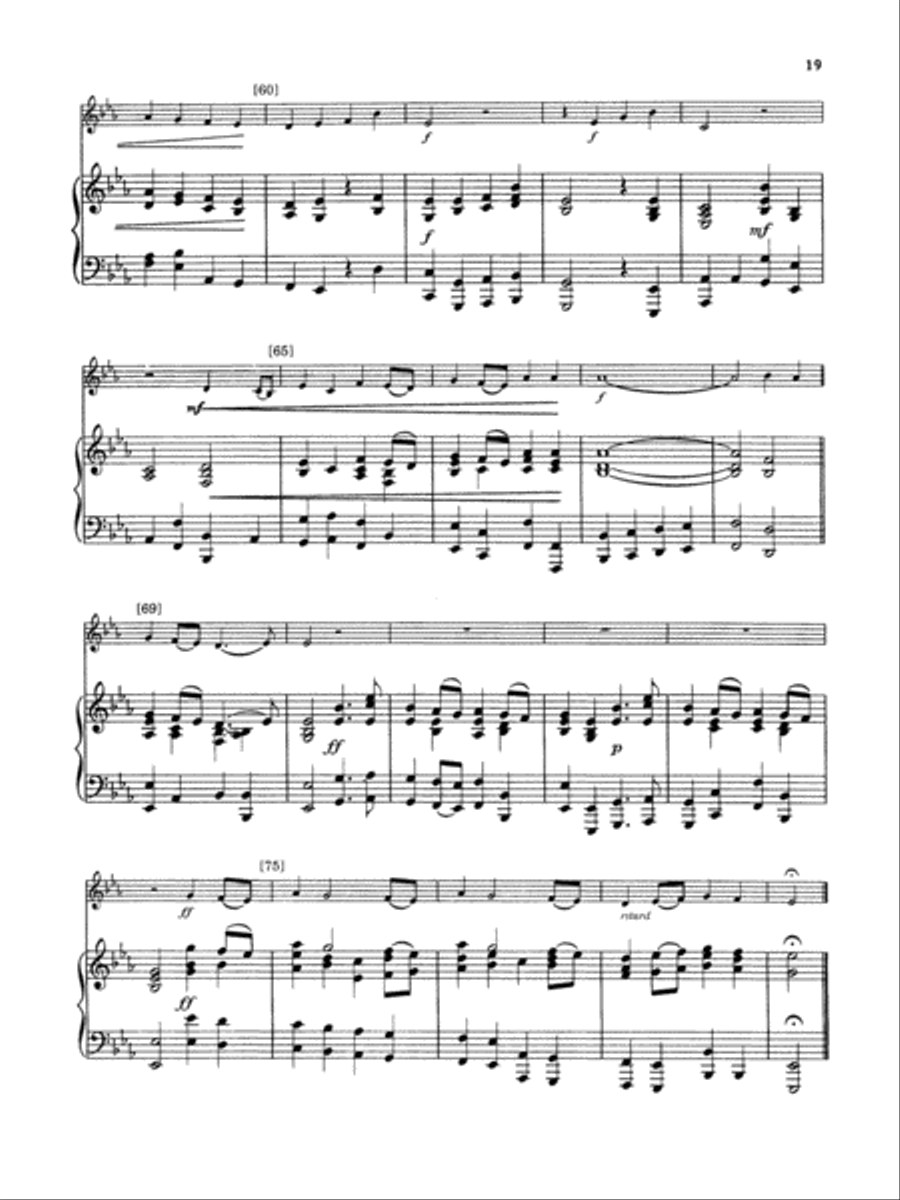 Belwin Master Solos (Clarinet), Volume 1 Clarinet scores gallery preview page 20