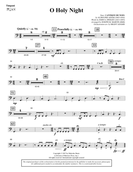 Carols for Choir and Congregation - Timpani