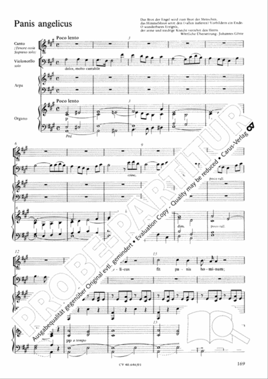Mass in A Major (2 versions) STB scores gallery preview page 180