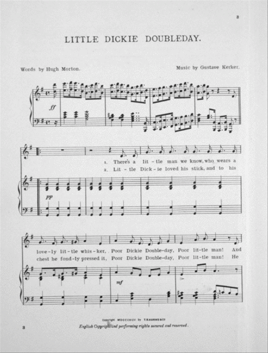 An American Beauty. Little Dickie Doubleday Voice scores gallery preview page 2