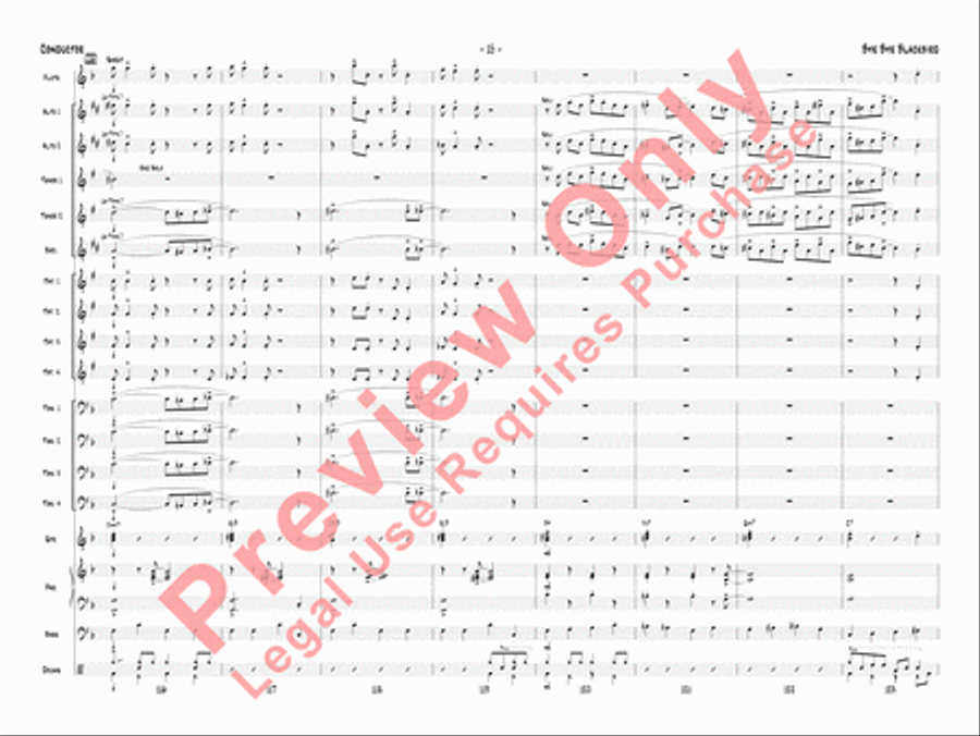 Bye Bye Blackbird Jazz Ensemble scores gallery preview page 18