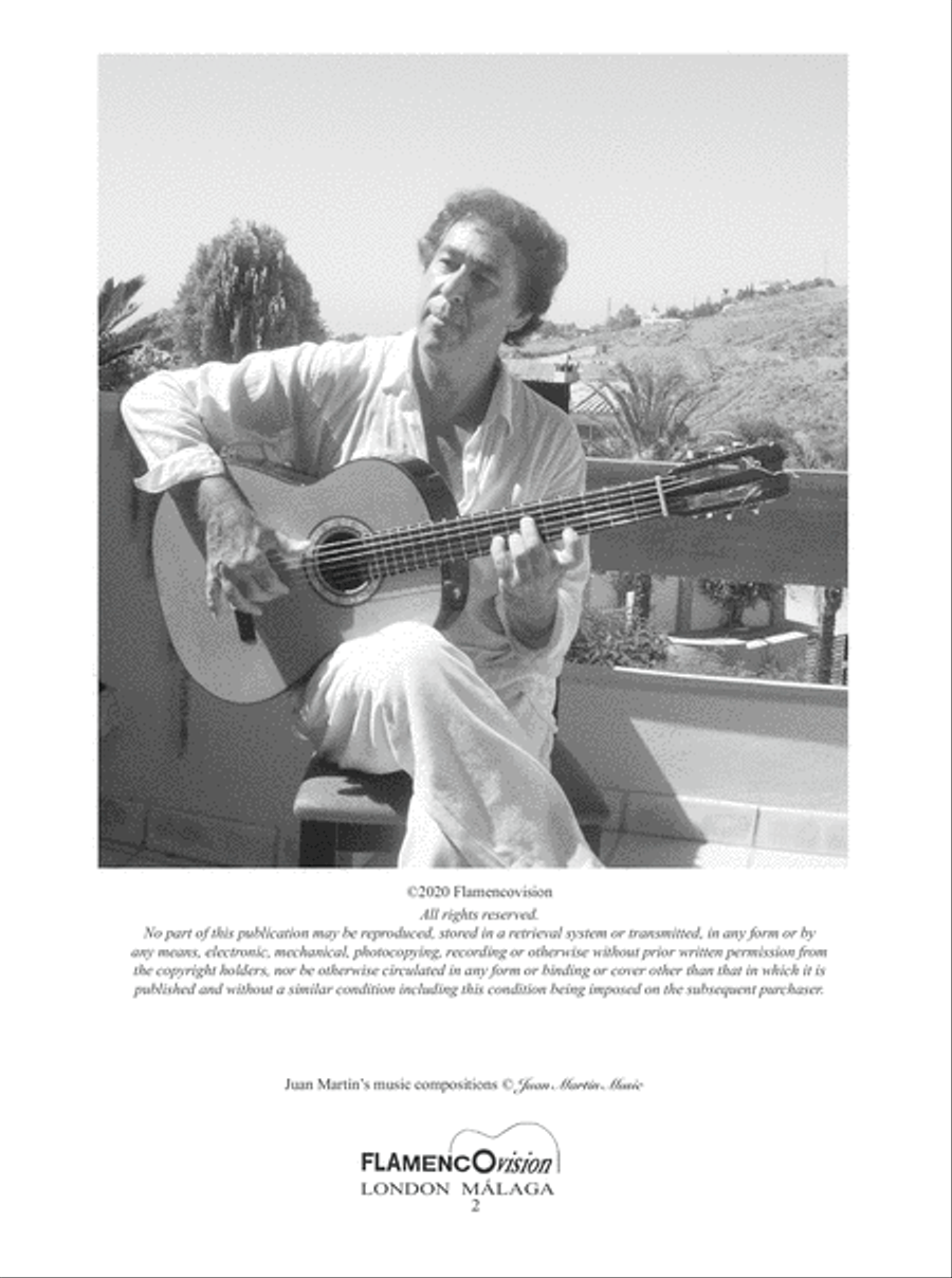 Guitarra Solista - 8 Flamenco Compositions in Tablature/CIFRA for Concert Performers Classical Guitar scores gallery preview page 3