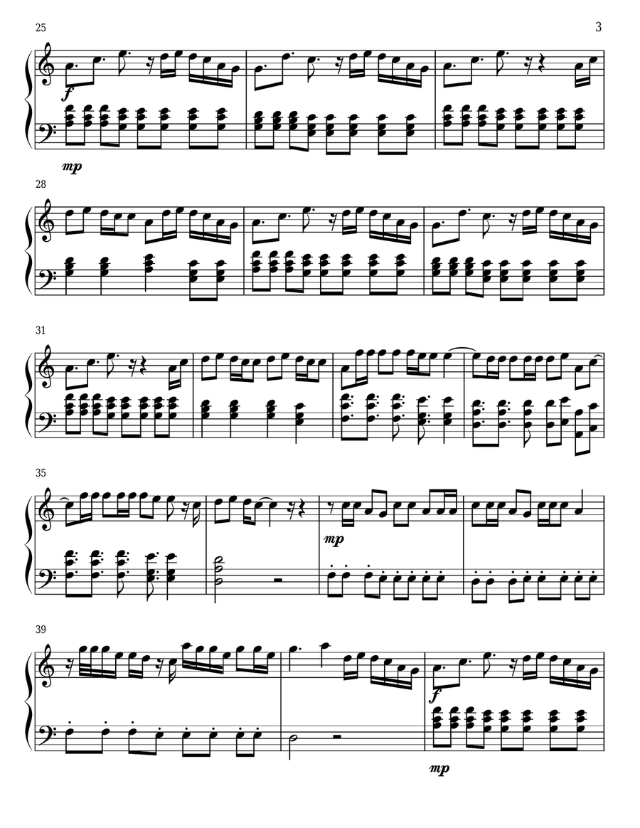They Don't Know About Us They Don't Know About Us Piano Solo scores gallery preview page 3