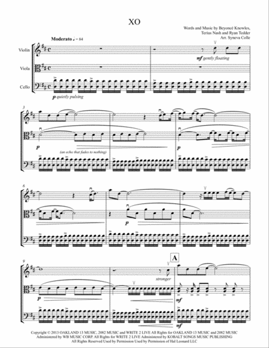 XO String Trio scores gallery preview page 2
