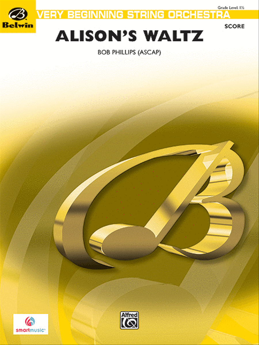 Alison's Waltz Alison's Waltz String Orchestra scores gallery preview page 1