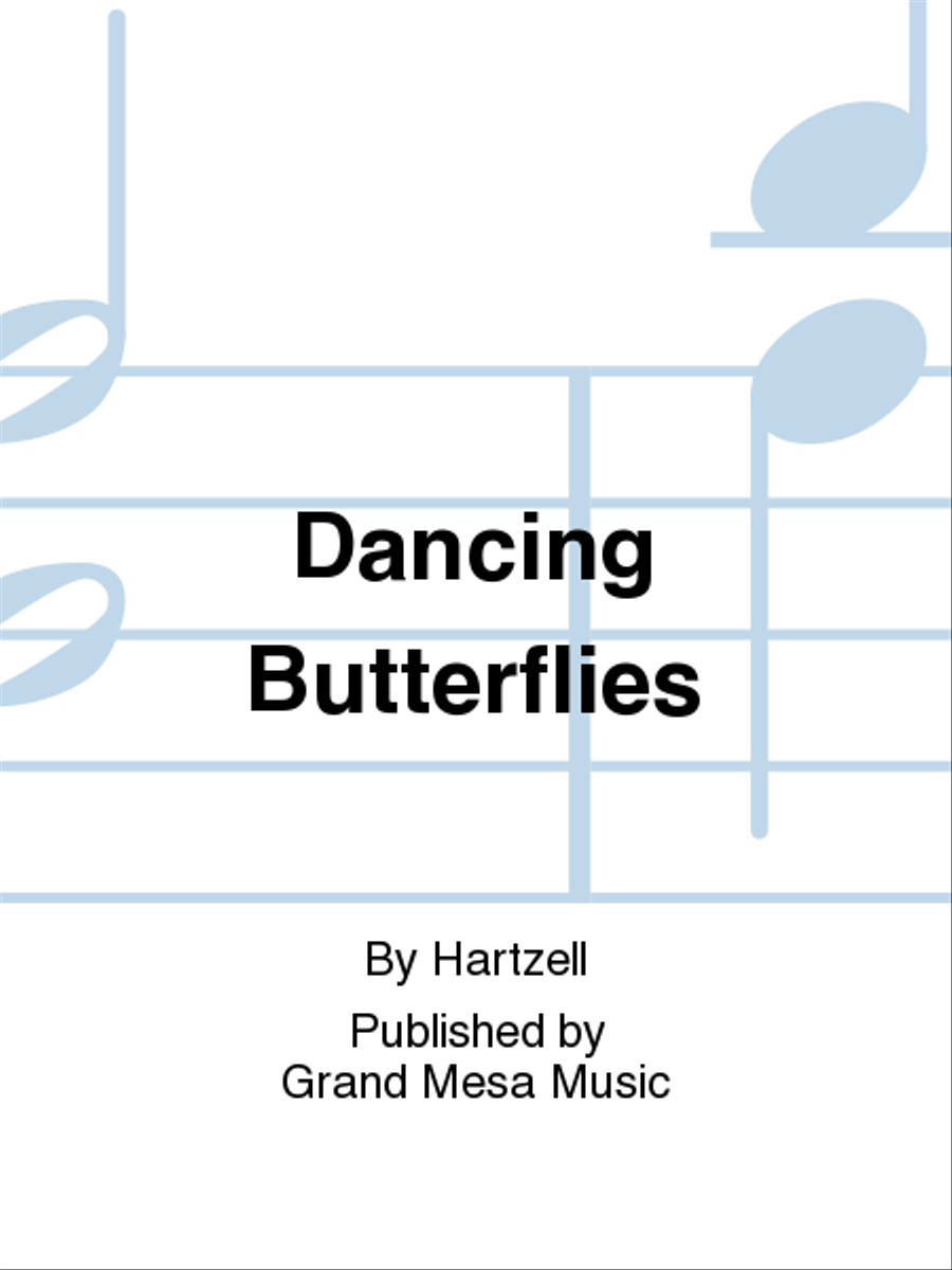 Dancing Butterflies Woodwind Duet scores gallery preview page 1