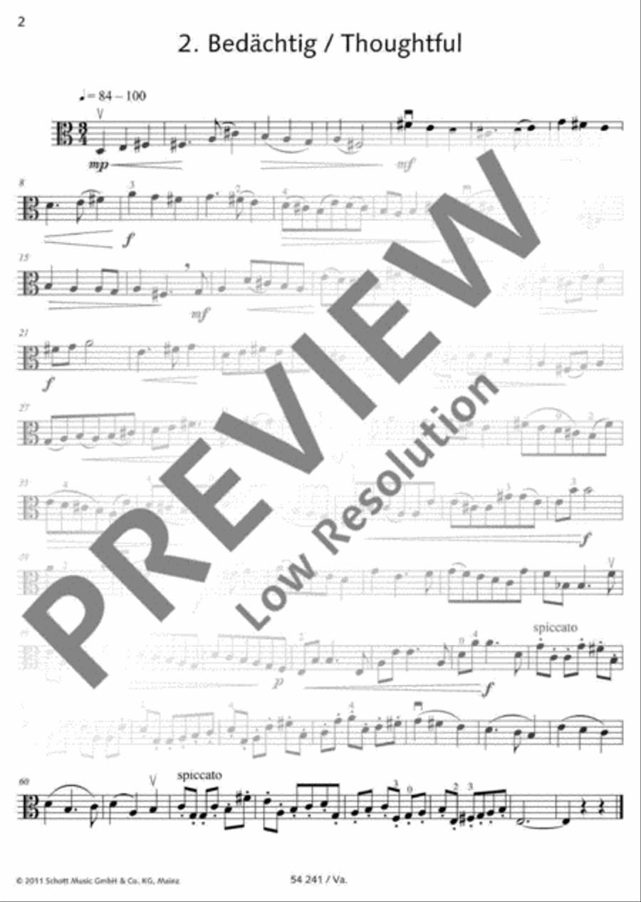 Moods Violin scores gallery preview page 15
