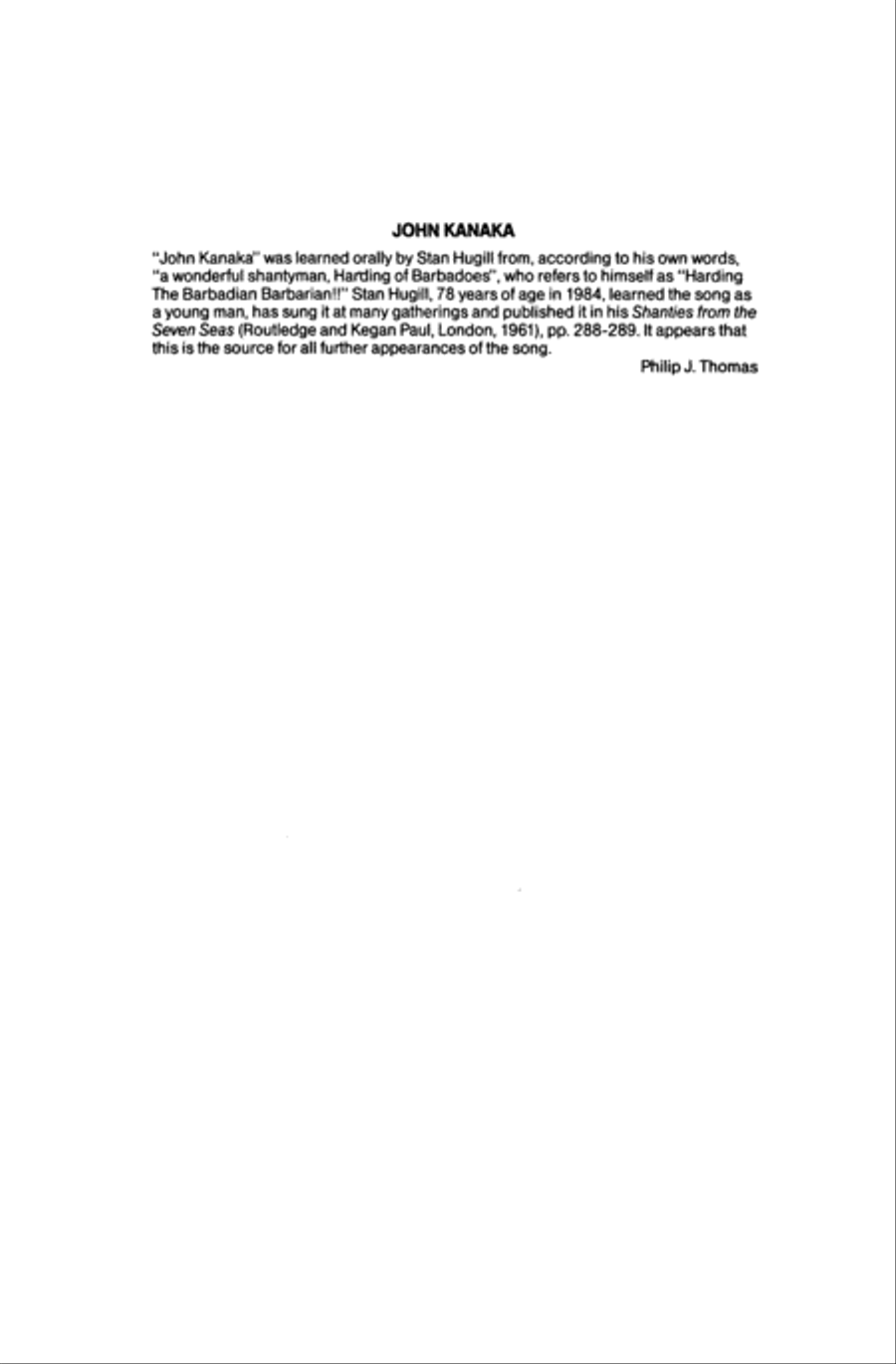 John Kanaka 4-Part scores gallery preview page 2