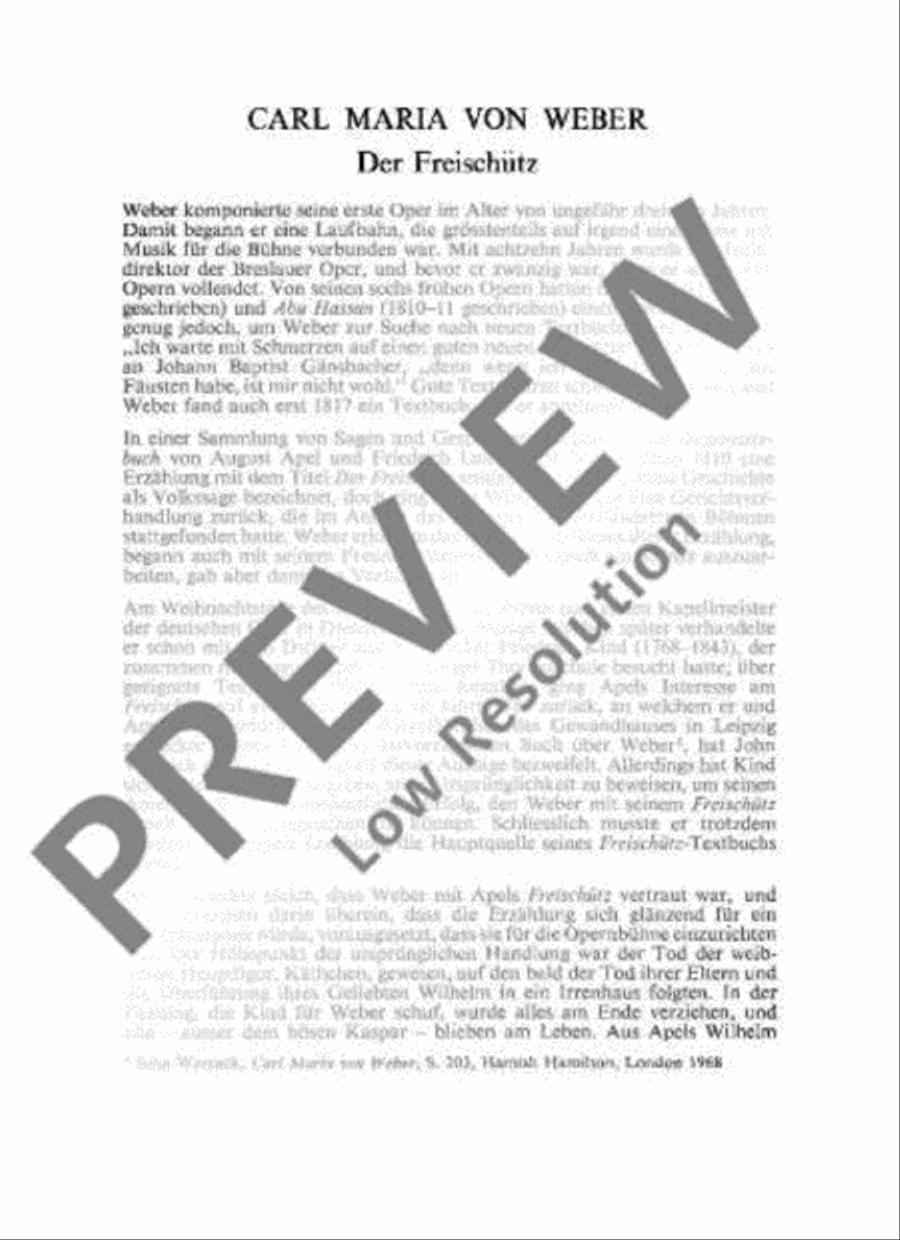 Der Freischütz Der Freischütz Choir scores gallery preview page 9