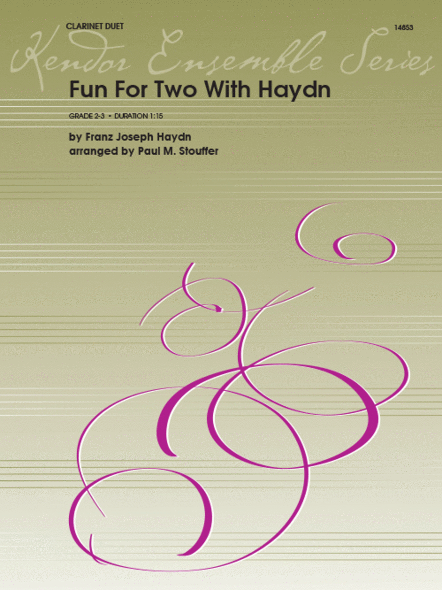 Fun For Two With Haydn Woodwind Duet scores gallery preview page 1