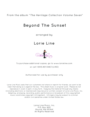 Book cover for Beyond The Sunset