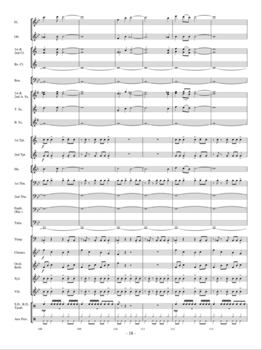 Andromeda Concert Band scores gallery preview page 17