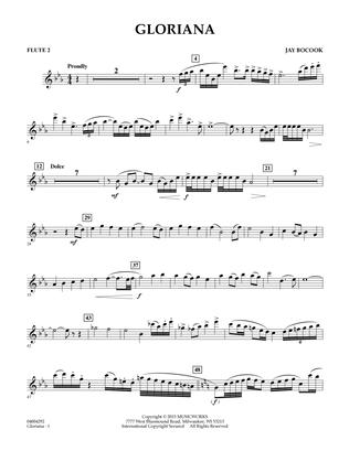 Gloriana - Flute 2