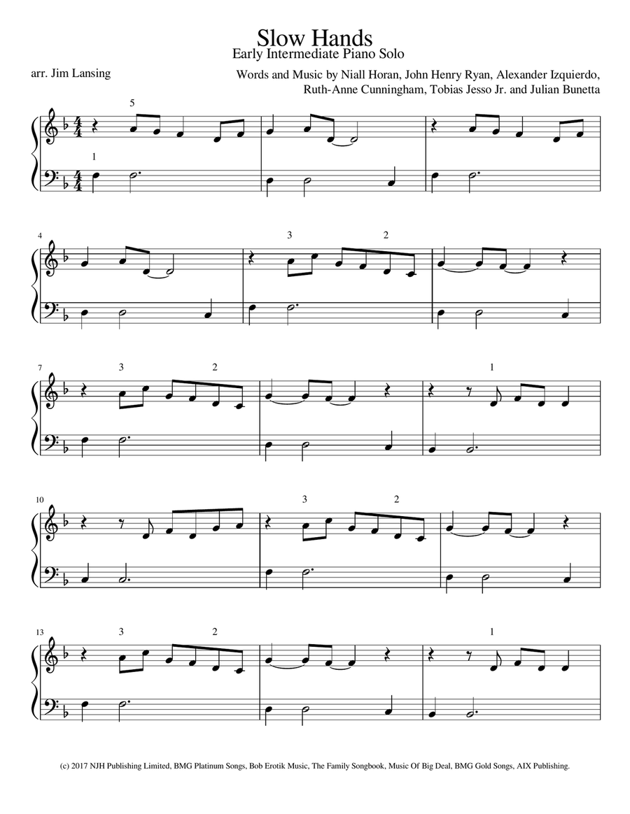 Slow Hands Piano Method scores gallery preview page 2
