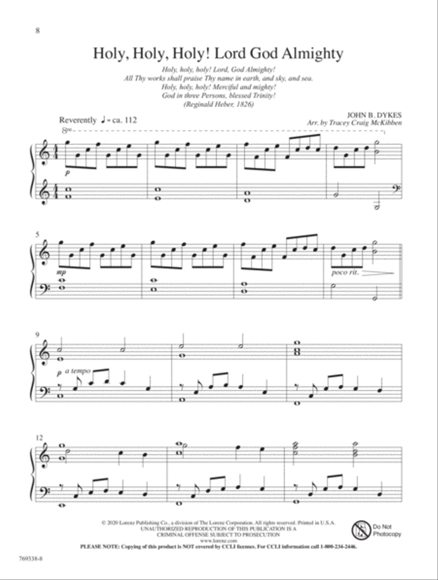 Make His Praise Glorious! Piano Solo scores gallery preview page 5