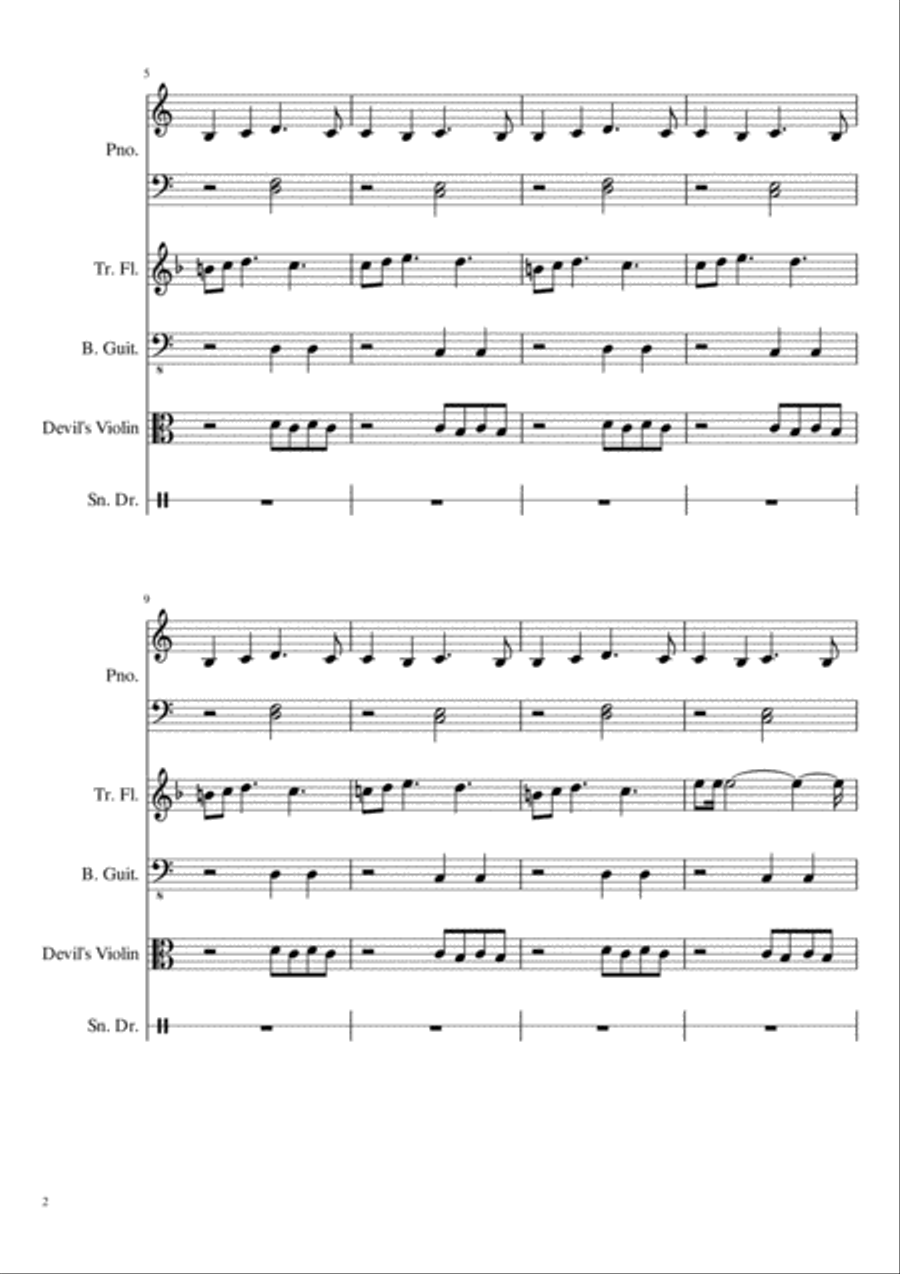 Easy To Play, wait... Actually, Still Really Easy To Master Small Ensemble scores gallery preview page 2