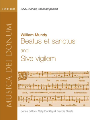 Book cover for Beatus et Sanctus and Sive vigilem
