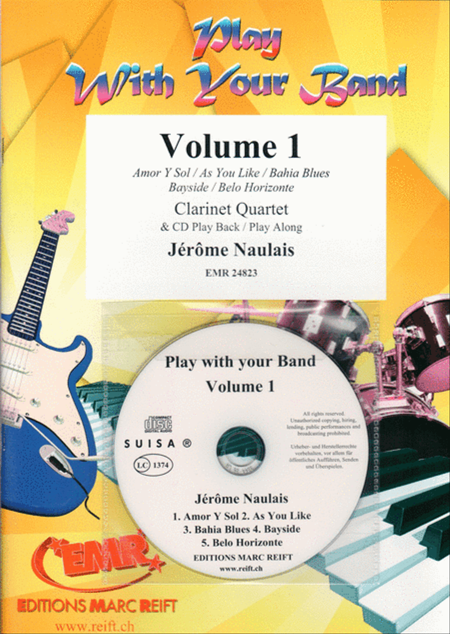 Play With Your Band Volume 1 Clarinet Quartet scores gallery preview page 1