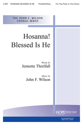 Book cover for Hosanna! Blessed Is He