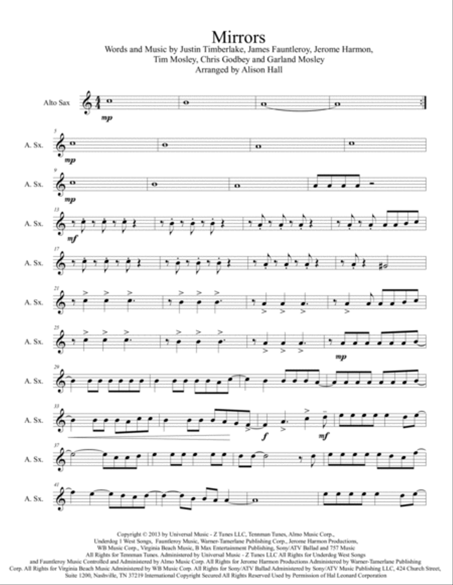 Mirrors Woodwind Quartet scores gallery preview page 4