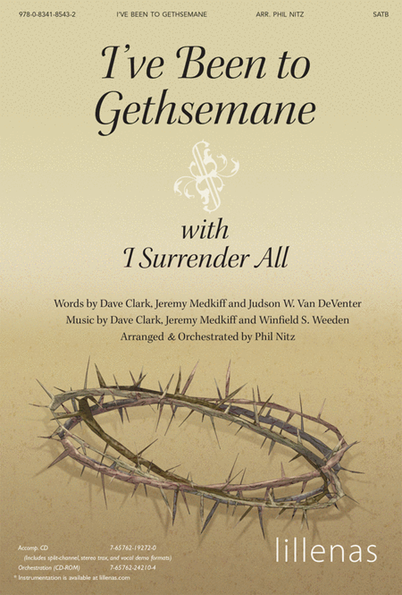 I've Been to Gethsemane with I Surrender All - Orchestration (CD-ROM) - ORA