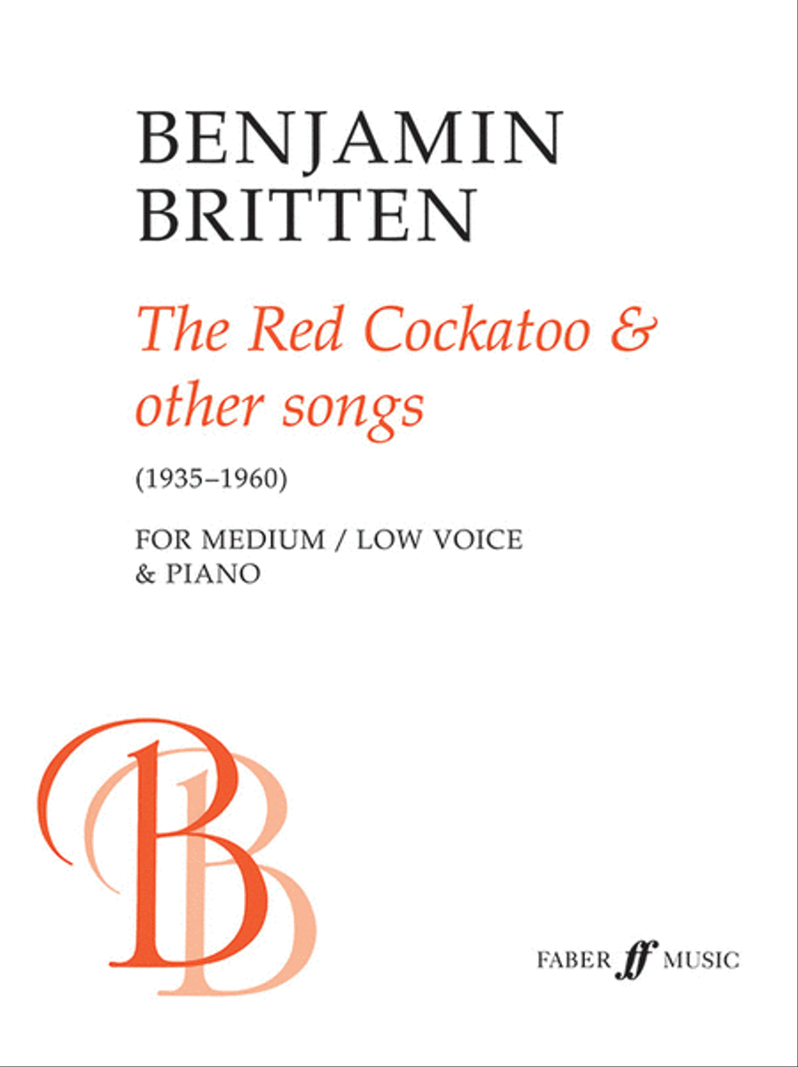 Book cover for The Red Cockatoo & Other Songs