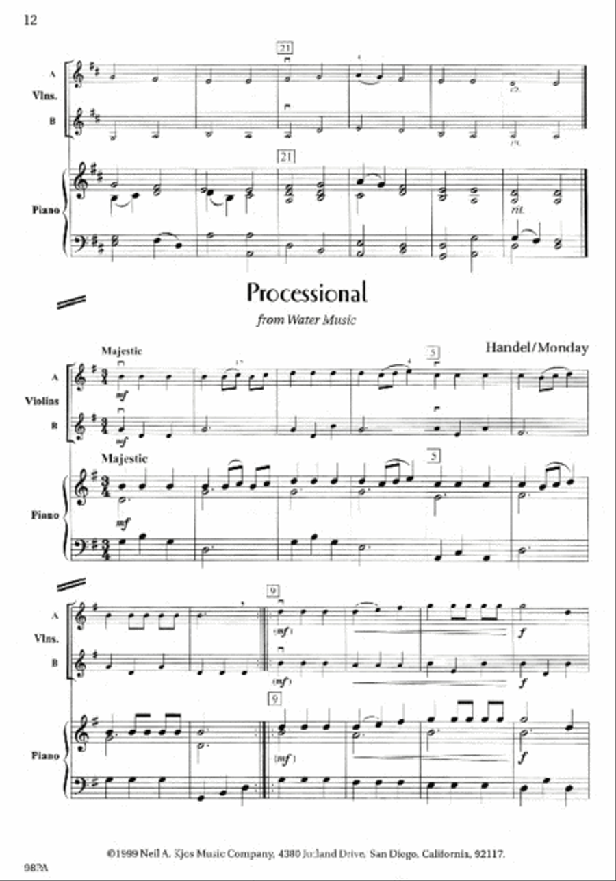 Strings Extraordinaire - Piano Orchestra scores gallery preview page 2