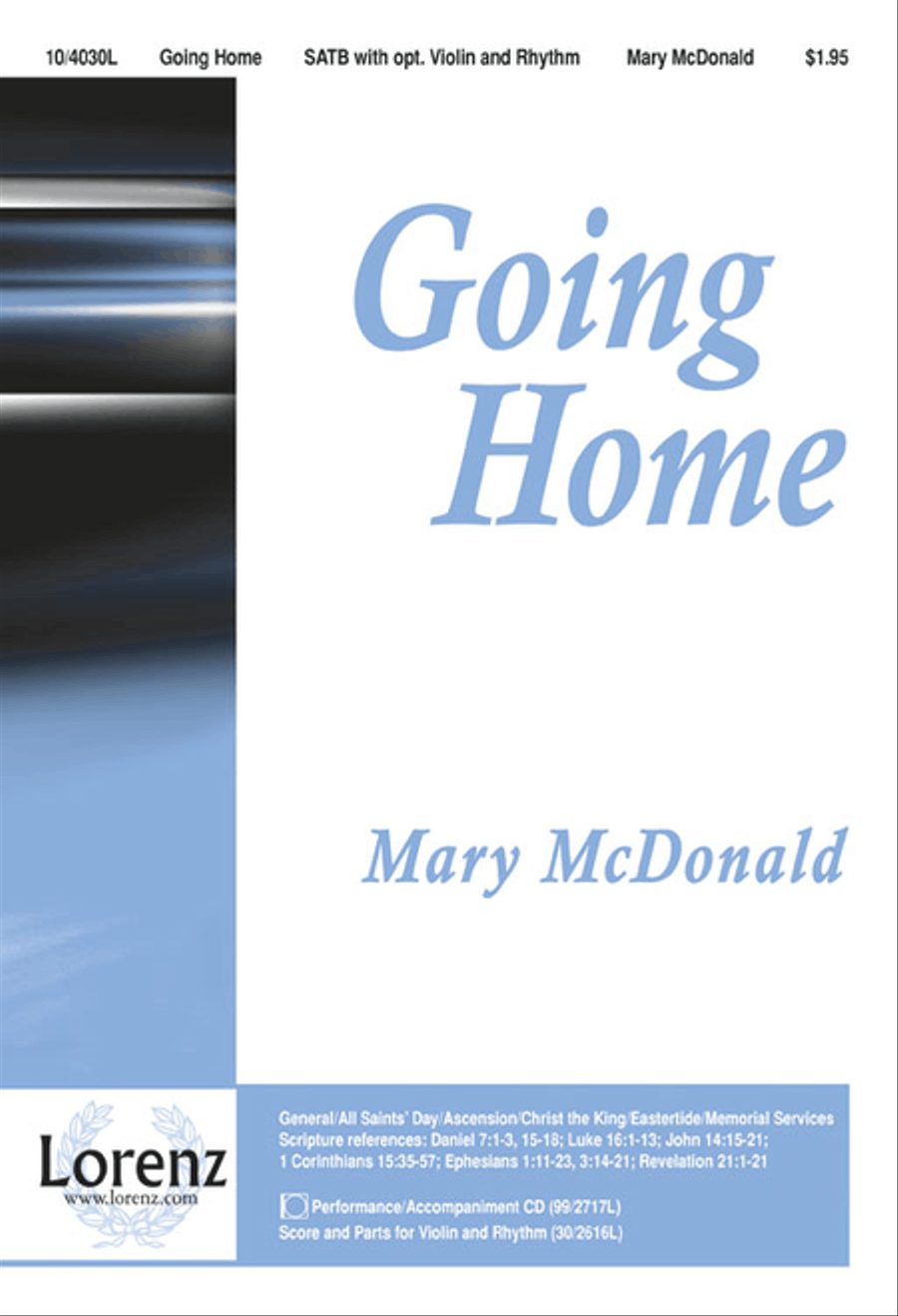 Going Home 4-Part scores gallery preview page 1