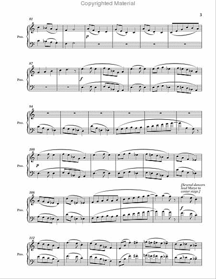 Good Tidings from the Holy Beast 4-Part scores gallery preview page 4