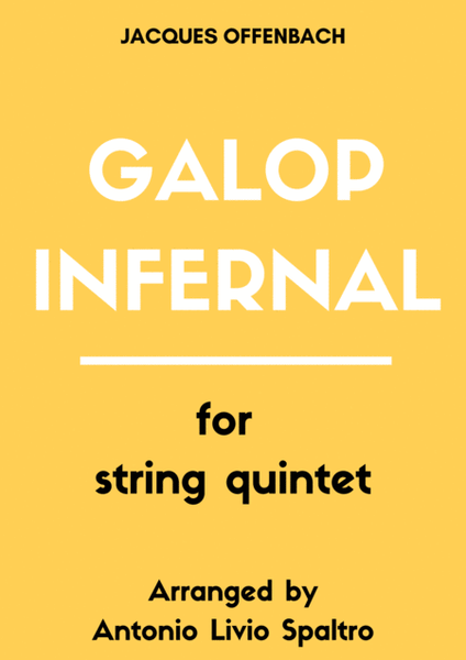Galop Infernal (Can Can) for String Quintet image number null