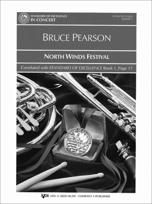 Book cover for North Winds Festival - Score