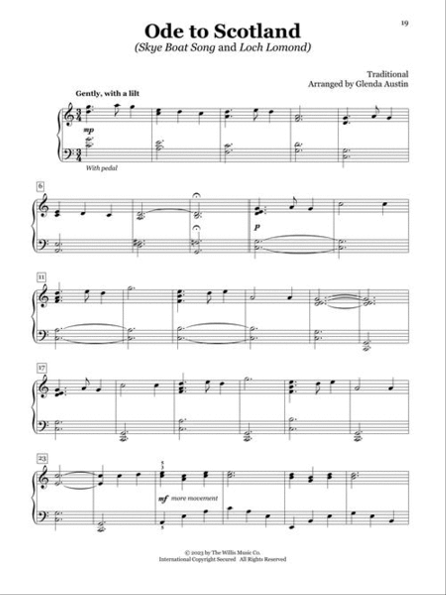 Uplifting Piano Solos Piano Solo scores gallery preview page 7