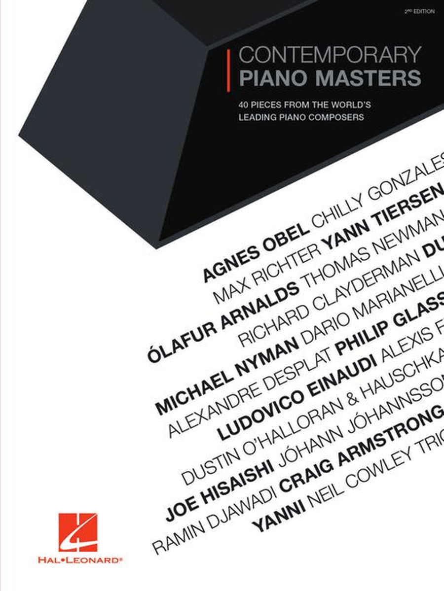 Contemporary Piano Masters – 2nd Edition Piano Solo scores gallery preview page 2