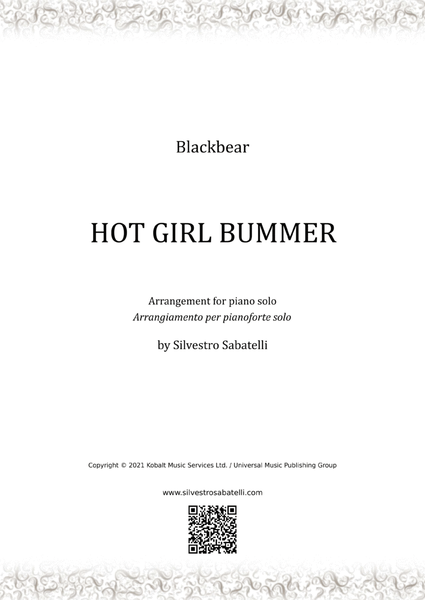 Hot Girl Bummer image number null